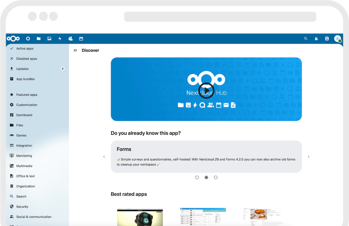 Nextcloud wolkesicher.de