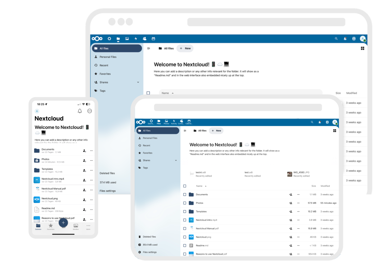 Nextcloud wolkesicher.de